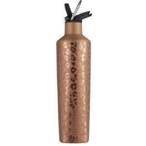 Gold Leopard ReHydration Water Bottle 