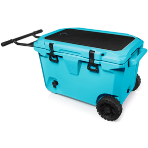 BrüTank 55-Quart Rolling Cooler | Electric Blue