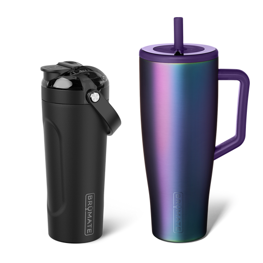 Shake + Glow Bundle | Dark Aura & Matte Black | 40oz/25oz