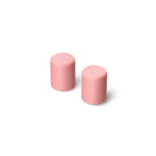 Magnetic Straw Cover | Guava | 2-Pack