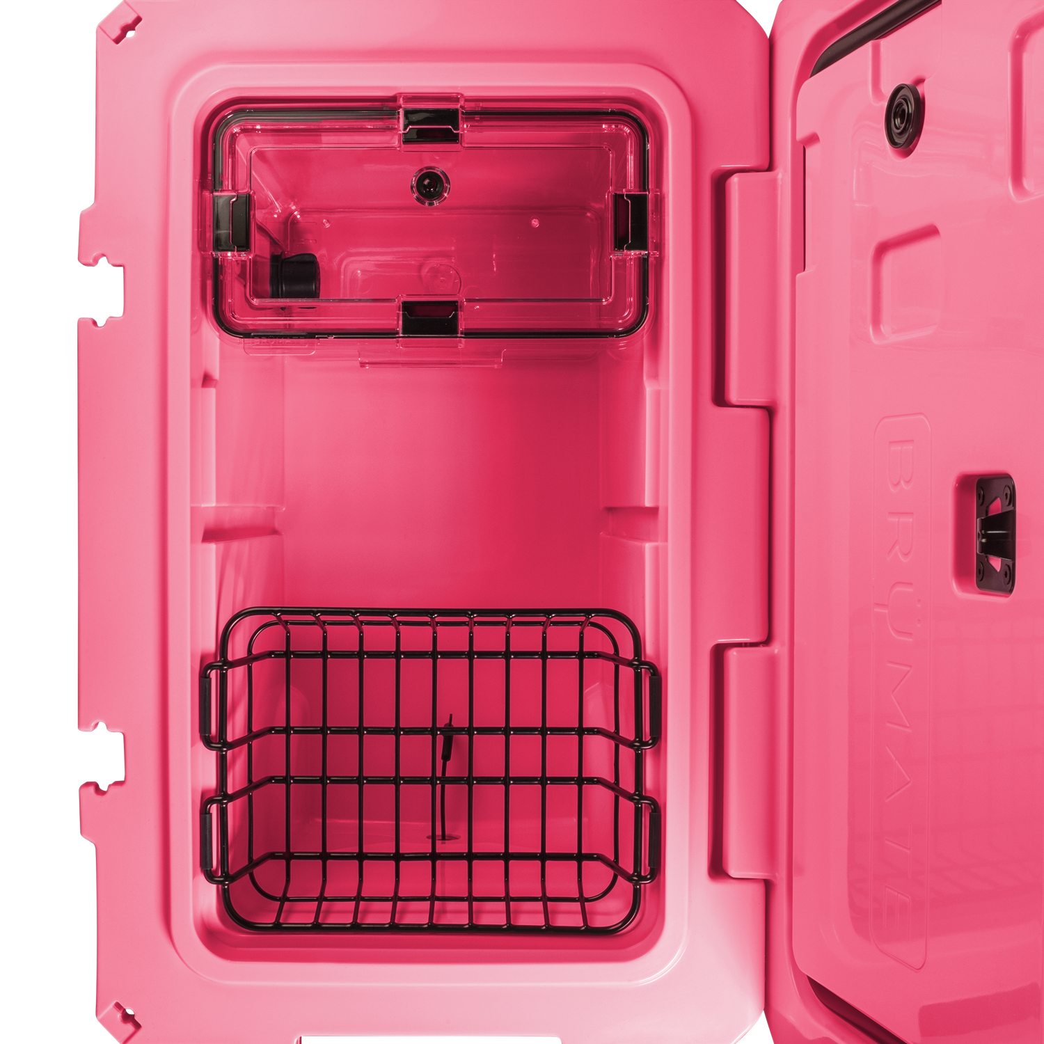 BrüTank 55-Quart Rolling Cooler | Neon Pink