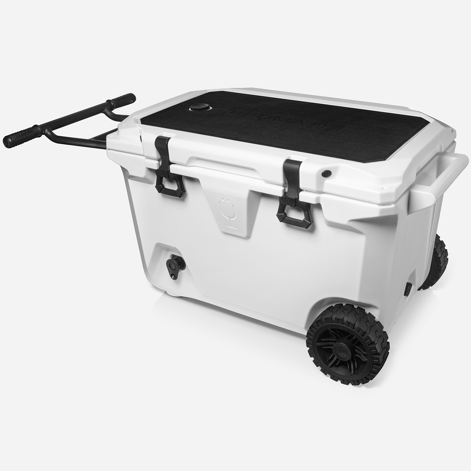 BrüTank 55-Quart Rolling Cooler | Ice White