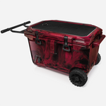 BrüTank 55-Quart Rolling Cooler | Red & Black Swirl thumbnail image 3 