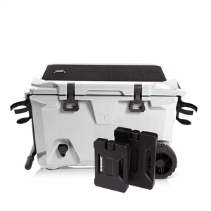 BrüTank Double Drink Holder Bundle | Ice White